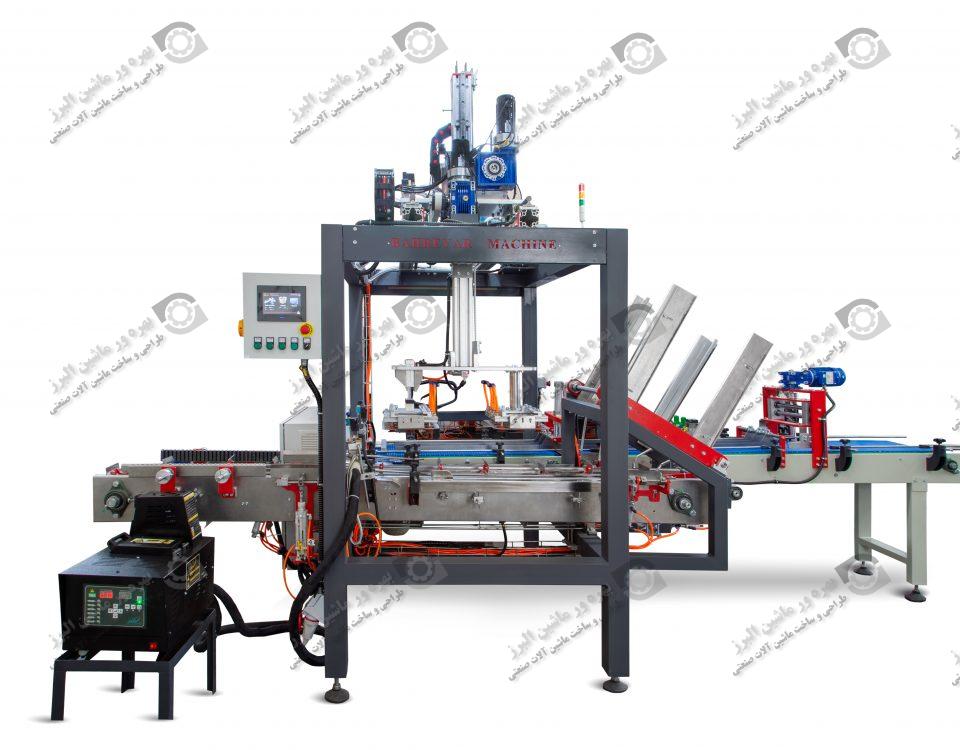 دستگاه بسته بندی محصول در کارتن