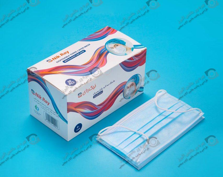 ماسک سه لایه بزرگسال